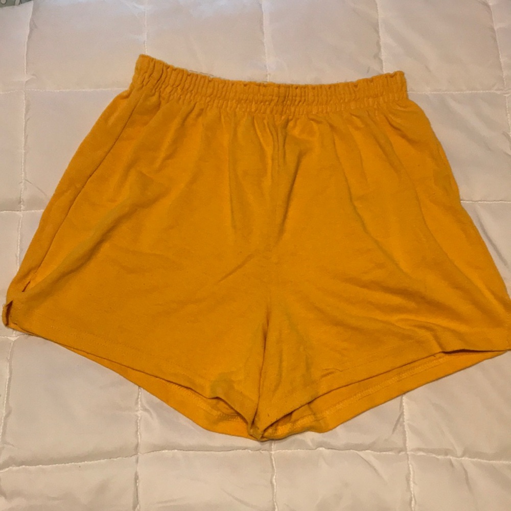 Gold Soffe shorts